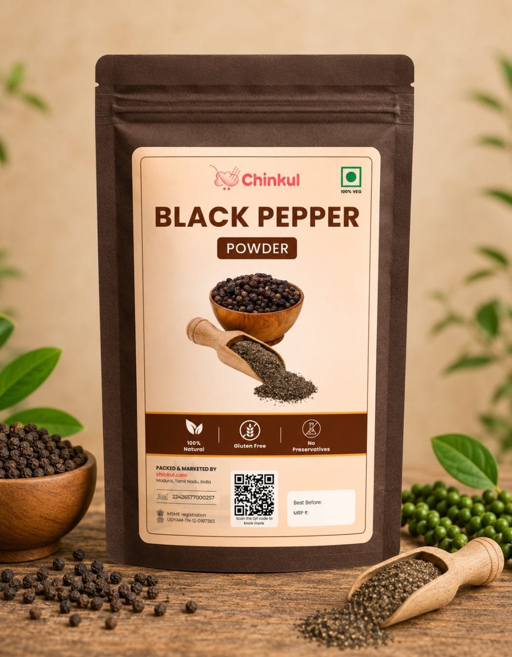 Black Pepper - 100G