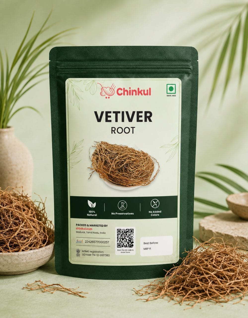 Vetiver Root