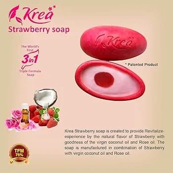 KREA PREMIUM STRAWBERRY SOAP  