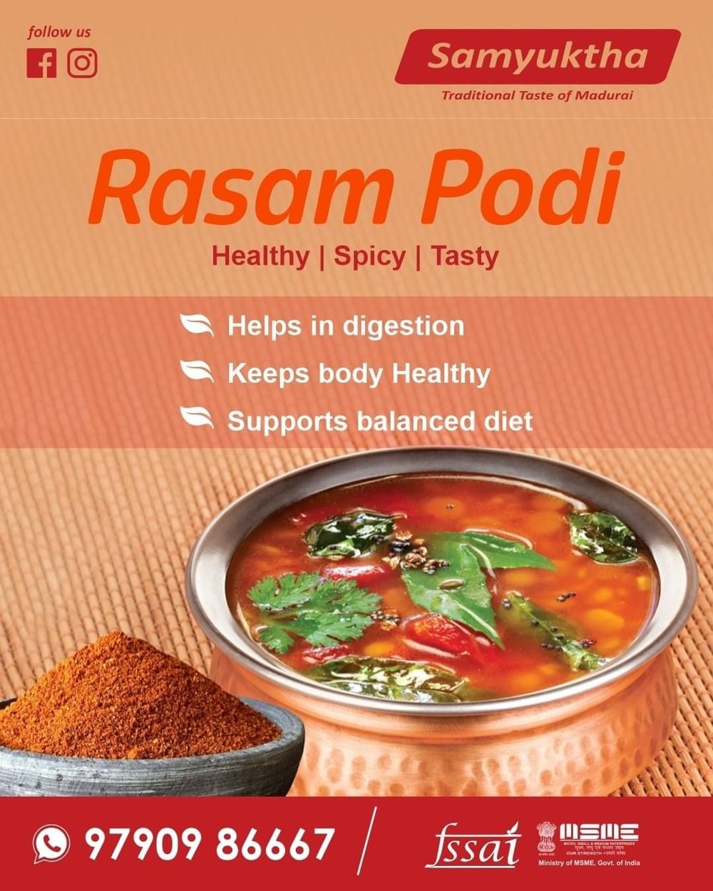 RASAM PODI  