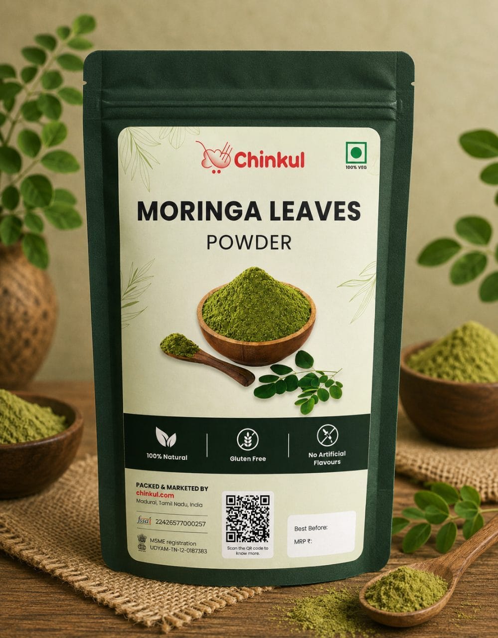 Moringa Leaves Powder - 100G